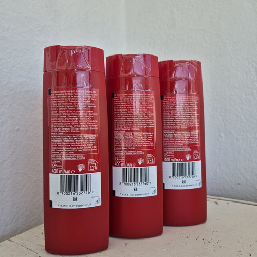 Old Spice shower gels 3 x 400ml new