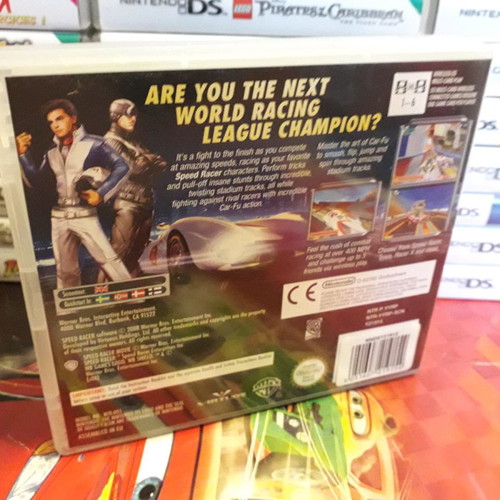 DS Games Speed Racer used with instruction booklet