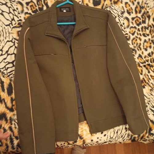 Muratti men's jacket olive Large like new