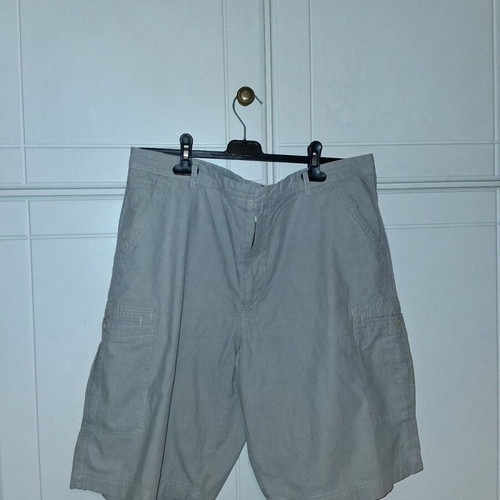 Bermuda shorts Marks & Spencer like new, gray-beige, size XL