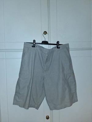 Bermuda shorts Marks & Spencer like new, gray-beige, size XL