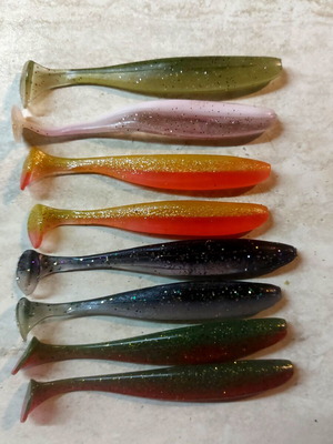 Fishing softbaits 9cm new