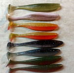 Fishing softbaits 9cm new
