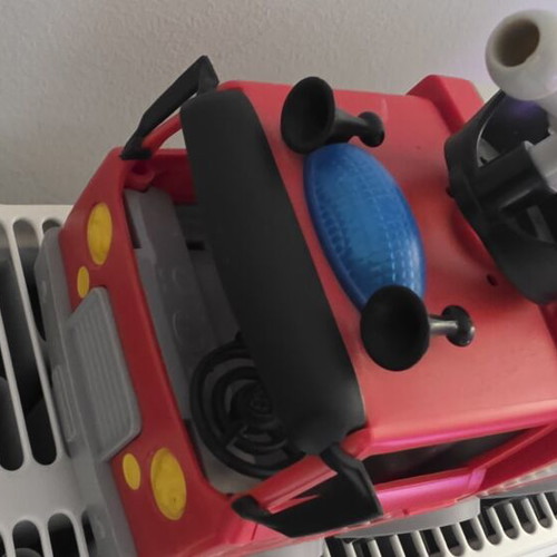 Micky Mouse Fire Truck used with light and music