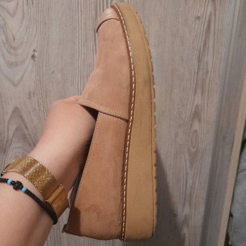 Beatris shoes used, size 37, pink beige suede