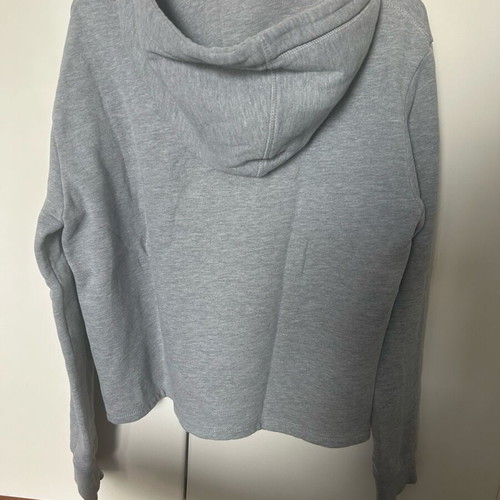 Superdry hoodie sweatshirt like new, grey, fleece lined size S