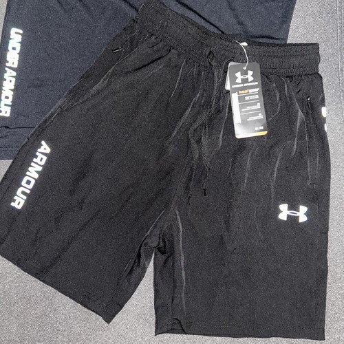 Under Armour reflective sportswear set, black, size M