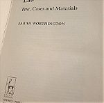  Personal Property Law text ans materials SARAH WORTHINGTON