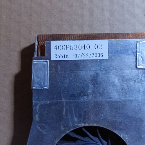 Fujitsu Amilo PI 1556 processor cooling system used