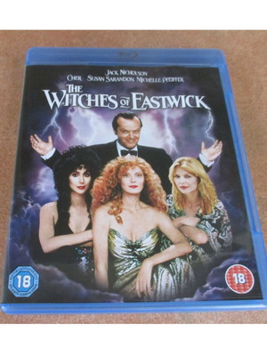 The Witches of Eastwick Blu-ray σαν καινούργιο, αγγλική έκδοση Warner region free