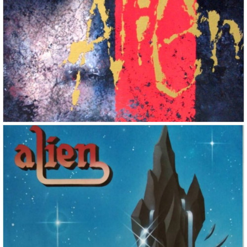 Alien Self Titled vinyl record 1988 like new, rock