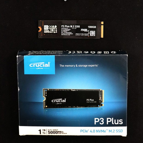 Crucial P3 Plus M.2 SSD 1TB σαν καινούργιο