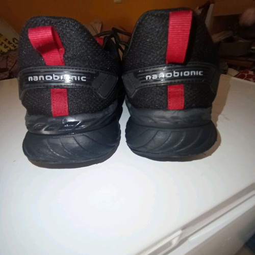 Fila Memory Zeke Nanobionic athletic shoes used, black, size 45