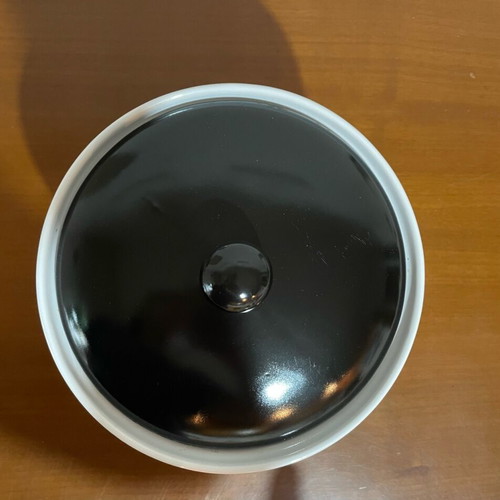 Ceramic biscuit jar unused