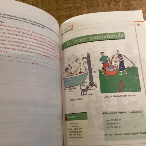 Ludo et Nefeli Grammaire Communicative du francais teacher's book like new