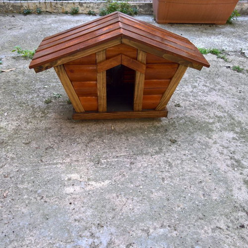 Dog house for small dog with laminate floor new