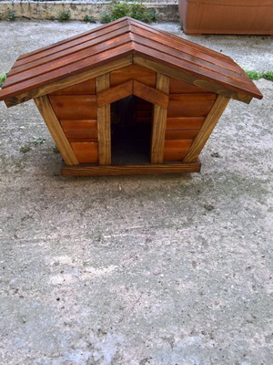 Dog house for small dog with laminate floor new