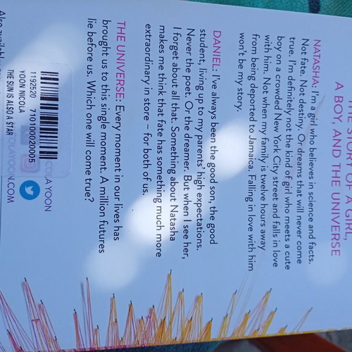 The Sun Is Also a Star book like new, English