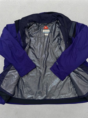 Columbia 3-σε-1 Omni-Heat Omni-Tech μωβ μπουφάν L
