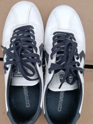 Converse Star Player αθλητικά παπούτσια σε λευκό και μαύρο, μέγεθος 40
