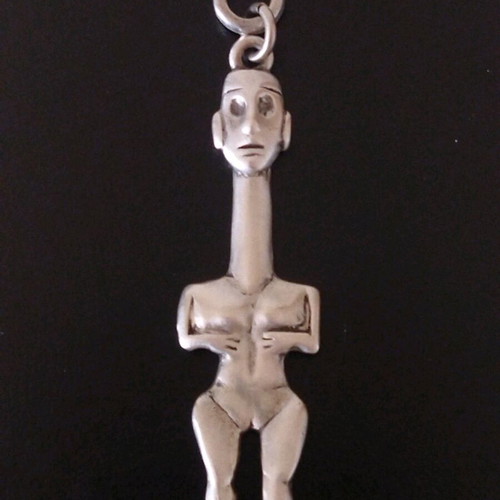 Cycladic Idol 925 Silver Like New