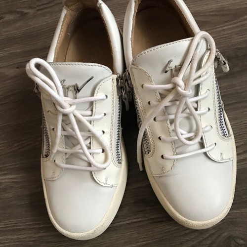 Giuseppe Zanotti Donna sneakers size 37 like new, white