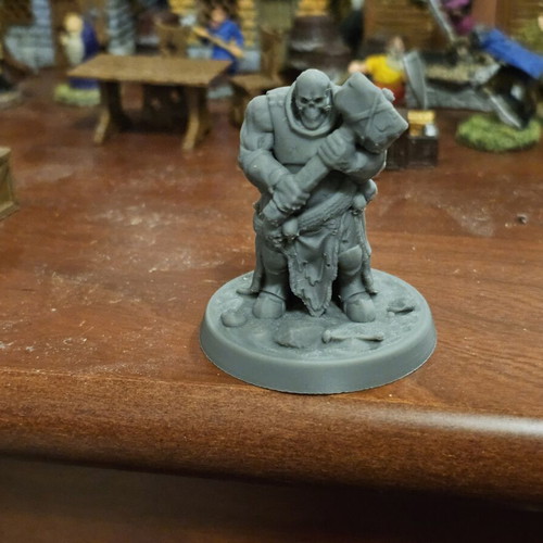 Set of 5 Skeleton Miniatures for DnD and Board Games