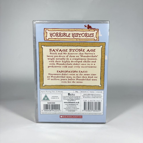 Horrible Stories Savage Stone Age DVD new, sealed