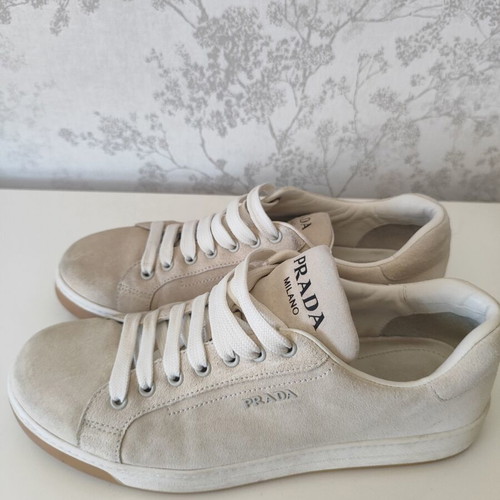 Prada Luxus Sneaker 4E3507 beige size 43 like new