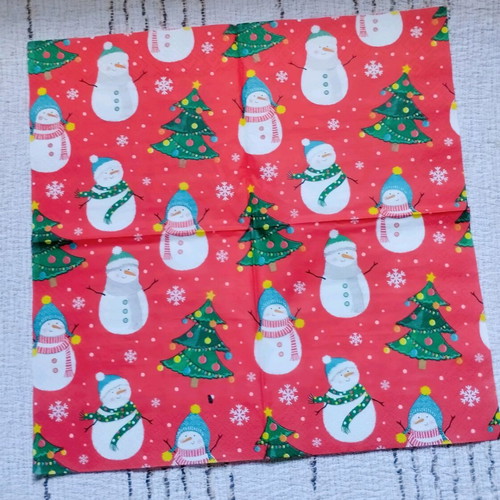 Decoupage Christmas napkins new