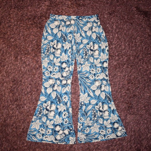 Diane Von Furstenberg Brooklyn floral-print trousers size L like new