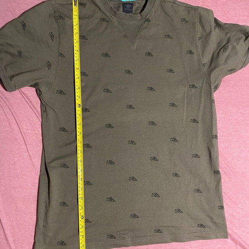 Adidas t-shirt large used, khaki color