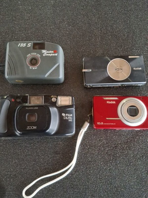 Used cameras, pack of 5 old models