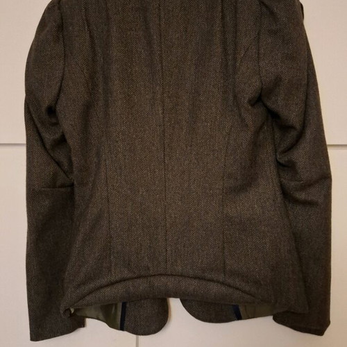 LAK jacket brown with gray like new