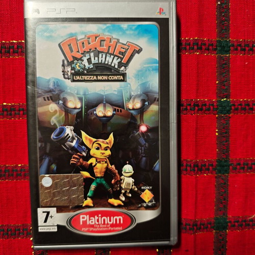 Ratchet & Clank Size Matters PSP game used