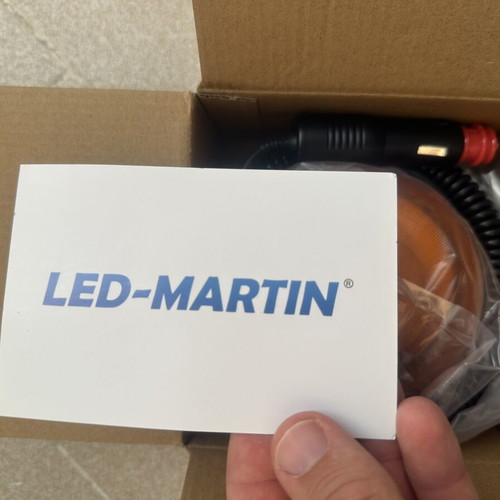 Led Marin beacon new, orange