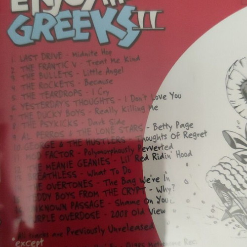 Enjoy The Greeks II CD new, rock en roll
