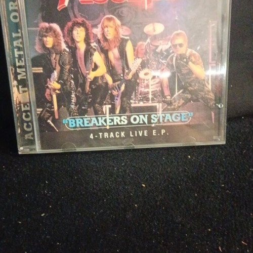 Accept Breakers On Stage CD used, metal