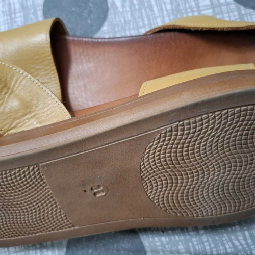 Commanchero Original leather sandals like new, size 38, croco color