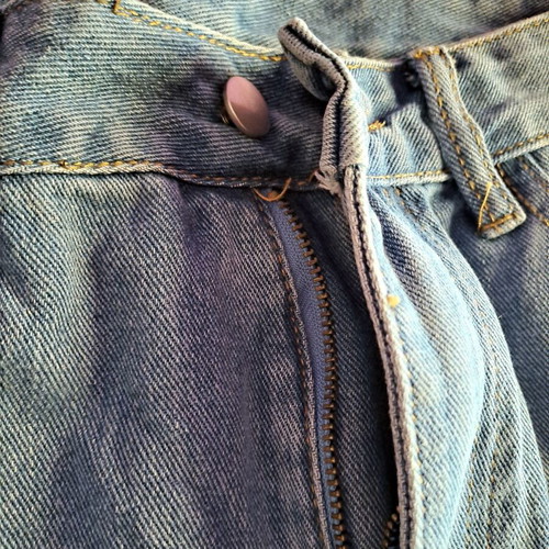 Shein denim shorts, size L, blue