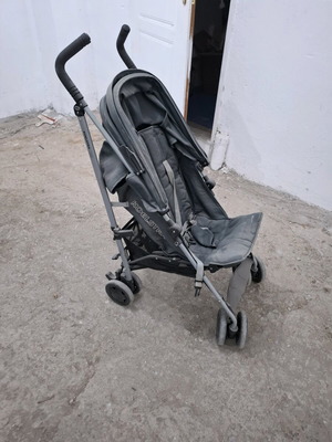 Baby stroller type umbrella used