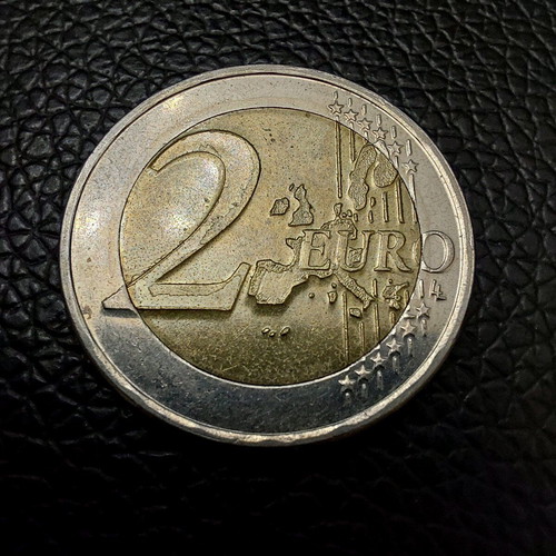 2 Euro 2002 - S used with printing errors