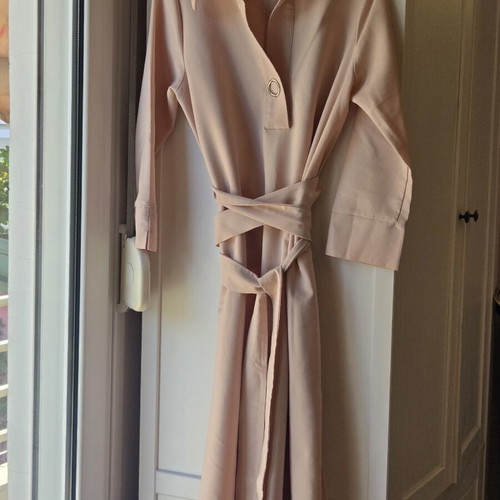 Zara midi dress salmon color used, size small-medium