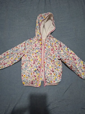 Chicco summer floral kids jacket like new for 2-year-old girl
