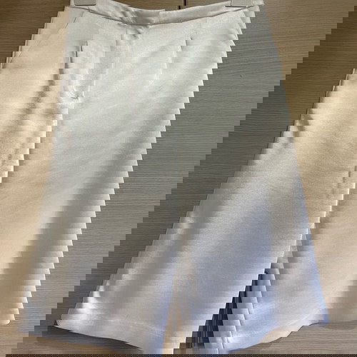 Zara σατέν ζιπ κιλοτ