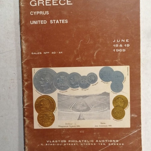 Vlastos Auction Catalog 1969 used