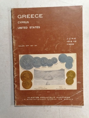 Vlastos Auction Catalog 1969 used
