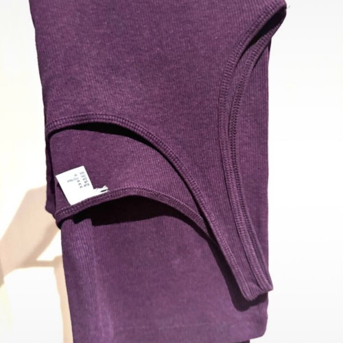 Μπορντώ μακό μίντι φόρεμα H&M σαν καινούργιο
