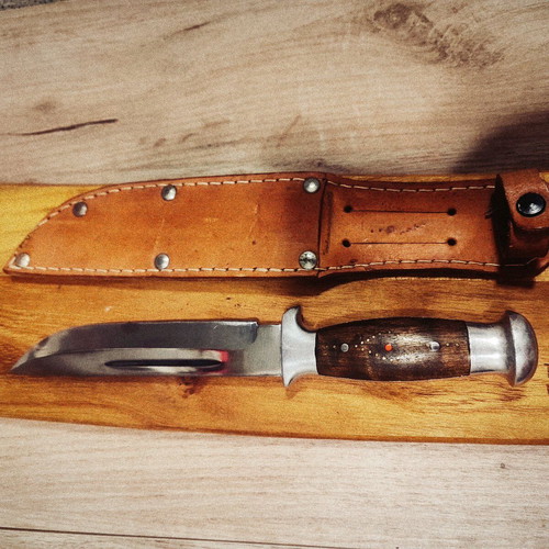 Hunting knife handmade from the old times New!