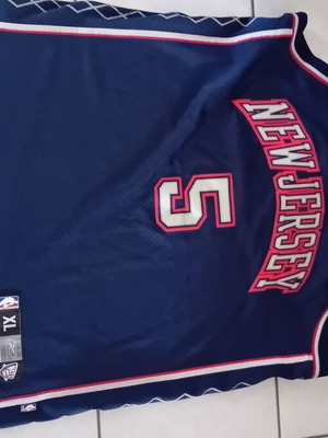 Nba New Jersey Nets Jason Kidd Reebok jersey new, size XL, collectible